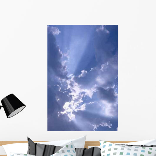 Sun Rays Wall Decal Design 1