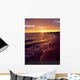 Sunset Golden Wall Decal