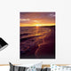 Sunset Golden Wall Decal