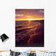 Sunset Golden Wall Decal