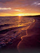 Sunset Golden Wall Decal
