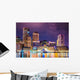 Beautiful Night Boston Massachusetts Wall Decal