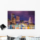 Beautiful Night Boston Massachusetts Wall Decal