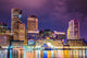 Beautiful Night Boston Massachusetts Wall Decal