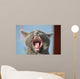 Cat's mouth Wall Mural