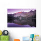 Mountain Sunset Kootenays British Wall Decal Design 1