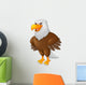 Cute eagle cartoon posing Wall Decal