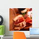 Italian Ham and Bread Wall Mural