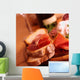Italian Ham and Bread Wall Mural