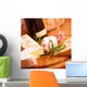 French Cheese and Salami Wall Mural