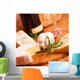 French Cheese and Salami Wall Mural
