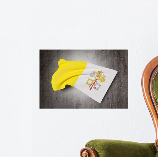Vatican Flag Wall Decal
