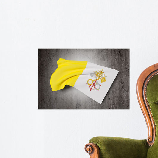 Vatican Flag Wall Decal