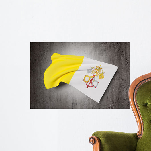 Vatican Flag Wall Decal