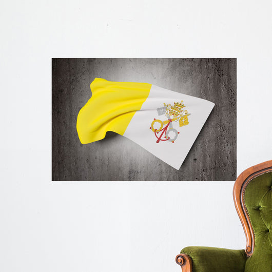 Vatican Flag Wall Decal