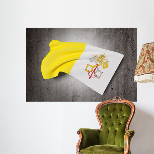 Vatican Flag Wall Decal