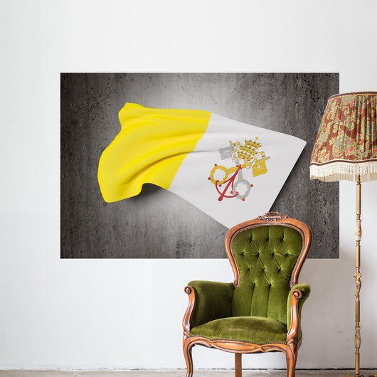 Vatican Flag Wall Decal