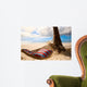 Empty hammock on sun Wall Mural