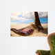 Empty hammock on sun Wall Mural