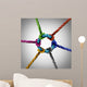 Central Network Connection Wall Decal
