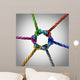 Central Network Connection Wall Decal