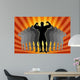 Body Builder Male Wall Mural