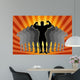 Body Builder Male Wall Mural