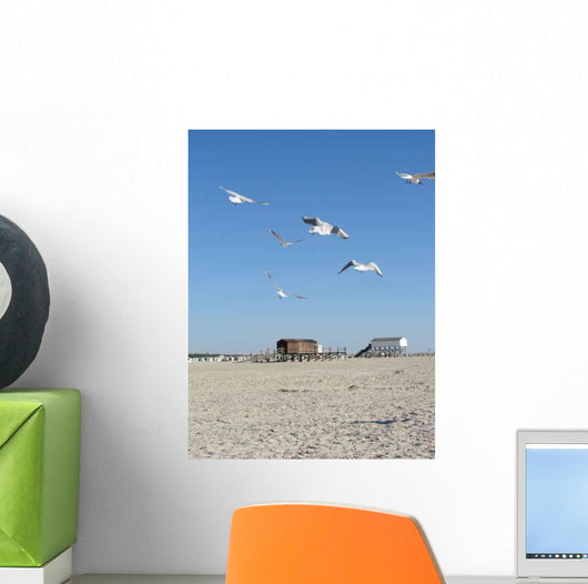Moven Am Strand Wall Decal