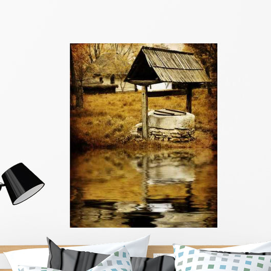 Ancient Water Well Wall Decal