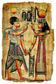 Ancient Egyptian Papyrus Wall Decal