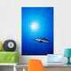 Lone Shark Illuminated Underwater Wall Decal