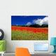 Poppy Meadow Wall Decal