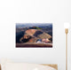 Tourists Edge Volcanic Mount Wall Decal