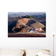 Tourists Edge Volcanic Mount Wall Decal