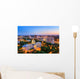 Jackson Mississippi Evening Skyline Wall Decal