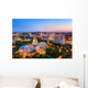 Jackson Mississippi Evening Skyline Wall Decal