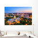 Jackson Mississippi Evening Skyline Wall Decal
