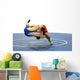 Wrestling Wall Decal