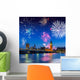 Big Ben Uk Fireworks Wall Mural
