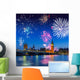 Big Ben Uk Fireworks Wall Mural