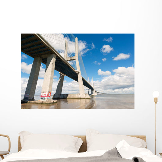 Vasco Da Gama Bridge Wall Mural