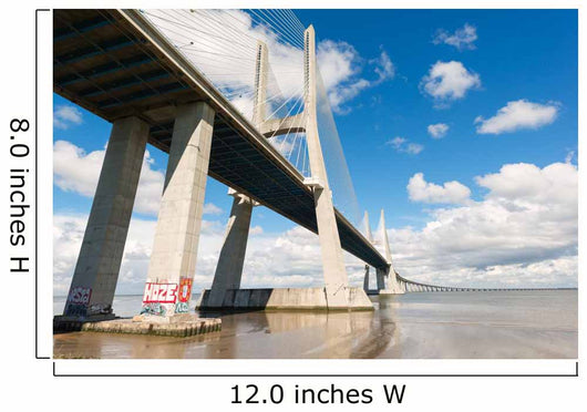 Vasco Da Gama Bridge Wall Mural