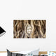 Buddha Head Tree Roots Wall Decal