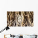 Buddha Head Tree Roots Wall Decal
