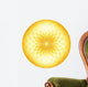 Abstract Circle - Golden Fractals Wall Decal
