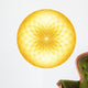 Abstract Circle - Golden Fractals Wall Decal