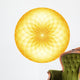Abstract Circle - Golden Fractals Wall Decal