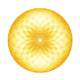 Abstract Circle - Golden Fractals Wall Decal