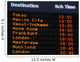 Canadian Airport Information Board International Departures Wall Mural