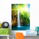 Waterfall Deep Forest Wall Decal Design 1
